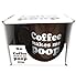16oz Coffee Makes Me Poop! ~ Funny Saying Mug/cup ~ 16 Oz ~ Dark Brown with White Letters by Island Dogs