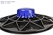 bintiva Adjustable Balance Board, for Fitness, Balance, and Stability Training, Blue Center/Adaptor, Large