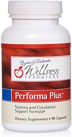 Performa Plus - Natural eNoS Booster with Nitrosigine Enhanced Absorption Arginine, Ginseng, GSE (90 Capsules)