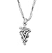Corinna-Maria 925 Sterling Silver Veterinary Caduceus Pendant Necklace Vet Veterinarian