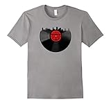 Mens Sacramento California Shirt Vintage Skyline Vinyl Record Tee 2XL Slate