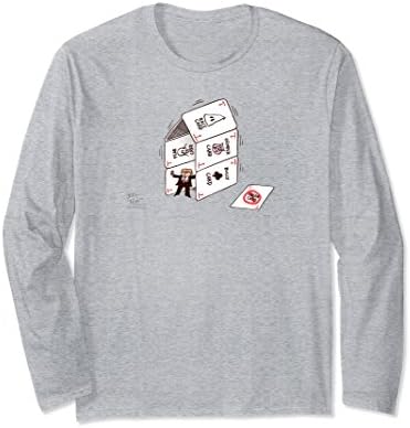 Unisex Joel Pett: Trump and the Green Card Long Sleeve T-Shirt Large Heather Grey