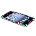 Rainbow Zebra (Front & Back) Graphic Case - for LE iPod Touch 4G