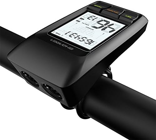 Wired Waterproof Digital LCD Bicycle Speed Meter Bike Computer Display Odometer Speedometer Watch (Black)