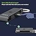 Omars iPhone Memory Card Reader, Super Speed USB 3.1 Portable Card Reader OTG Adapter with Lightning Connector for Micro SD Card/TF Card Compatible with iPhone iPad New MacBook (SD Card not Included)