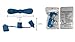 Breeze Portable Mini Phone Fan, 3 in 1 Cable with iPhone 8-pin Lightning, Android Micro USB, USB-C Connectors, iPhone X and iPhone 8 Compatible (Bundle of 6 Mixed Colors)
