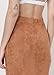 Wink Gal Women's Long Suede Pencil Skirt