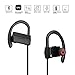 Sobetter Bluetooth Headphones Wireless In Ear Earbuds V4.1 Stereo Noise Isolating Sports Sweatproof Headset with Mic, Premium Bass Sound - Black