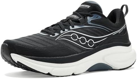 Amazon.com | Saucony Men's Kinvara PRO Sneaker, Black/White, 10