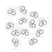 Beadaholique 12-Piece Sterling Earring Backs, 5mm, Silver