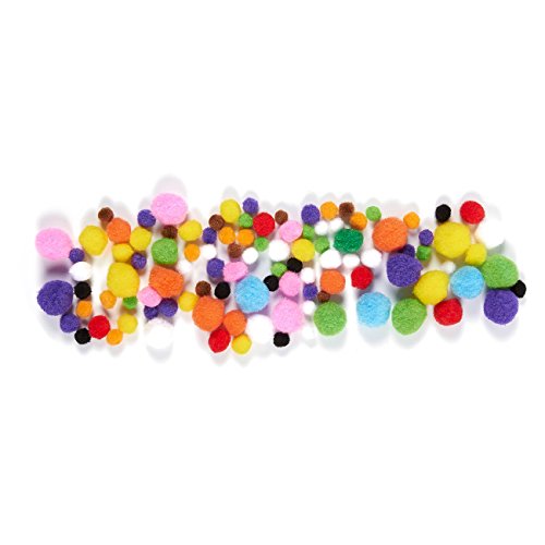 450 Pack Pipe Cleaners Craft Set - Includes Chenille Stems, Googly Eyes & Pom Poms - Assorted Colors & Sizes