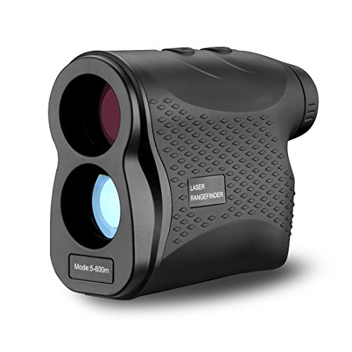 DEKO Laser Rangefinder,6X Magnification 656 Yards Waterproof Laser