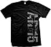 AR-15 Silhouette Men's T-shirt, 2nd Amendment Gun Rights AR15 Design Men's Tee (Black)