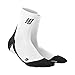 CEP Men’s Crew Cut Performance Running Socks - CEP Ultralight Short Socks