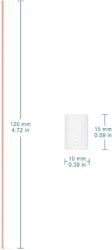 stonylab Zinc Sheet Electrode 10x15x1mm SGS GDMS Tested 5 Pack Electrochemistry view 2