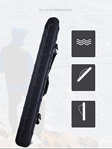 HYXL888 Angeltasche, Außen Angeln Lagerung Equipment Bag, wasserdicht und Wearable Angelausrüstung Tasche, Geeignet for… – Bild 4