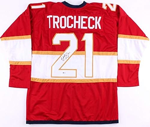 Vincent Trocheck Autographed Signed Florida Jersey (Beckett COA
