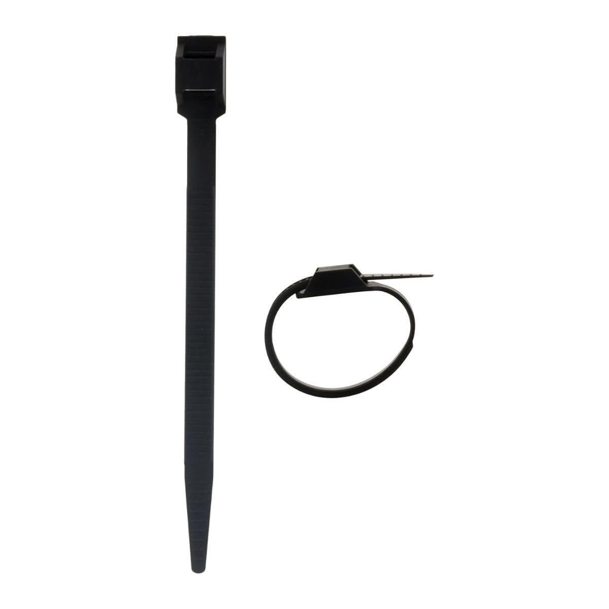 Lot of 100 Wire 6 x 114 mm Black