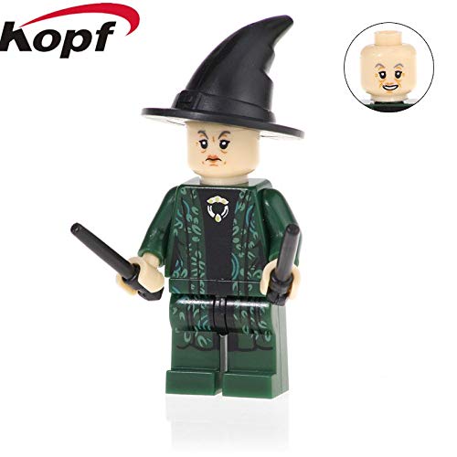 50Pcs PG1287 Harry Potter Movie Hogwarts Model Ron Weasley Dumbledore Dolls Figures Building Blocks Dolls for Children Gift Toys PG1291 50Pcs