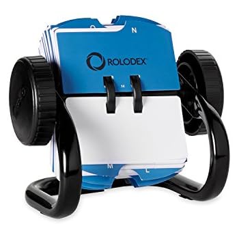 Rolodex Open Rotary Business Card File