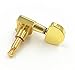 Saliency Gold Guitar Tuning Pegs Machine Head Tuners 3L 3R 6pcs Guitar Parts