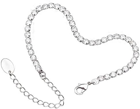 Swarovski Crystal Tennis Bracelet - Look Beautiful Everyday! Custom Designed Swarovski Jewelry