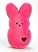 PEEPS Plush Pink Bunny with Red Heart - 6