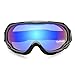 CarBoss Motorcycle Goggles Anti-Fog/UV Eye Protection Fitover Glasses Goggle Military Combat Eyewear Tactical Goggles Outdoor Sunglasses for Motocross Cycling, Skiing (Colorful Len)