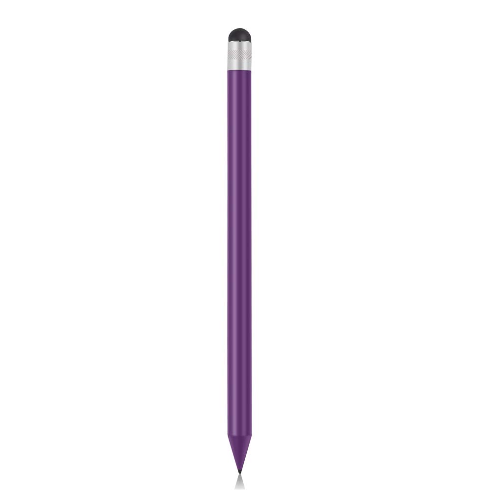 Stylus Pen,Replacement Capacitive Touch Screen Stylus Pencil with Soft Rubber Touching Head,Universal Stylus Touch Pen for Phone Tablet PC Computer Pad (Purple)