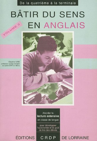 Bâtir du sens en anglais