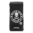 Death Wish Ground Coffee, The World's Strongest Coffee, Fair Trade and USDA Certified Organic, 16 Ounce