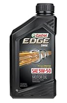 Castrol 06250 EDGE 5W-50 Full Synthetic Motor Oil, 1 Quart, 6 Pack