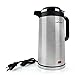 NutriChef 1.8 Liter Electric Water Kettle - Cordless Automatic Power Off Safety Feature Premium Brushed Stainless Steel For Coffee and Tea w/ Convenient Easy-Pour Safety Locking Spout PKWK23SR