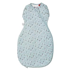 Tommee Tippee Babyslaapzak, de originele boodschappentas, zachte bamboerijke stof, 3-9m, 1,0 TOG, schatbomen