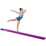 9.5’ Balance Beam - Folding Gymnastic beam for Girls, Boys, Teens - Increase Confidence and Skill in Your Kids – Extra Firm gymnastics equipment for home use …