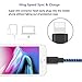 MFi Certified iPhone Charger Lightning Cable 5Pack 3FT 3FT 6FT 6FT 10FT Nylon Braided USB Charging & Syncing Cable Compatible with iPhone Xs MAX XR X 8 8 Plus 7 7 Plus 6s 6s Plus 6 6 Plus and More