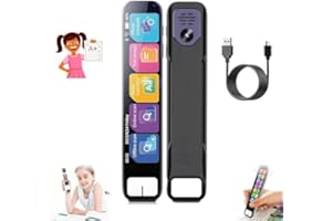 AI Pens, Offline Translation (150+ Languages), Instant AI Answers 99% Accuracy, 0.5s Fast Identification, HD Touchscreen (Bla