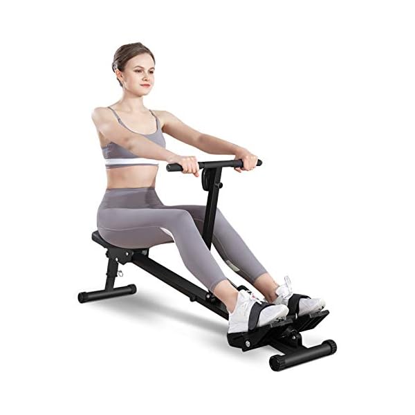Cocoarm-Home-Foldable-fitness-rowing-machine-rowing-machines-Can-load-120-kg-With-a-quiet-magnetic-brake-system-ball-bearing-rowing-seat-Adjustable-resistance-rudder-with-LCD-display-black Sports Rowing Machine, Fitness Rowing Machine Aerobic Rowing Machine rowing machines for home foldable Heavy rowing…