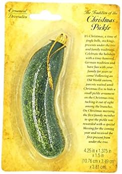 4square4life Christmas Pickle Ornament