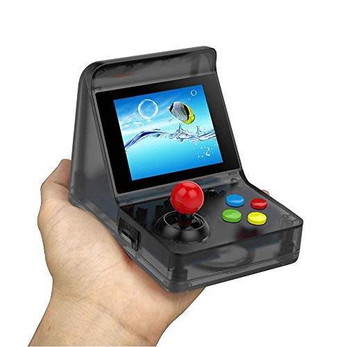 Mini Arcade Game, 3.0 Inch Retro Arcade Console Classic Handheld Video Games Home Travel Tiny Arcade Machines with 2 Controllers - Build in 520 Classic Games