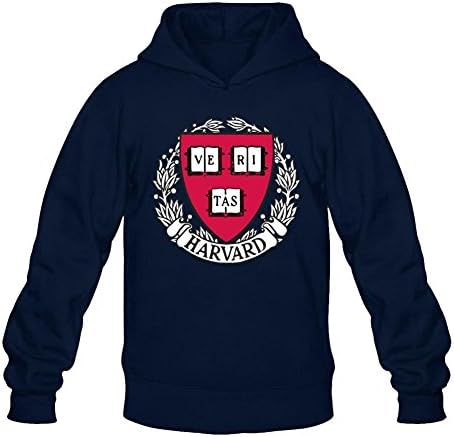 Custom Men's Harvard Crimson University Printed Sweatshirt Pullover Hoodie