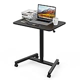 28 Inch Height Adjustable Laptop Sit Stand Desk