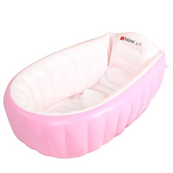 pink baby tub