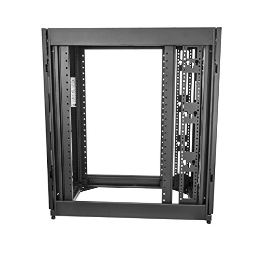 StarTech.com Server Rack Cabinet - 25U Rack - 37" Deep Enclosure - Server Cabinet - Computer Cabinet - Network Cabinet - Network Enclosure