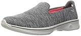 Skechers Performance Women's Go Walk 4 Achiever Walking Shoe, Gray, 6 M US