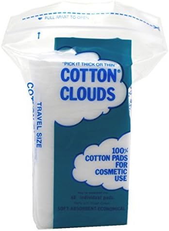 Cotton Clouds Travel Size White (12 Bags) by Cotton Clouds