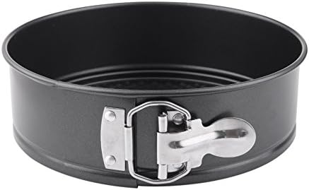 CHYIR Hopper High Carbon Steel Non Stick Coating Easy Clean Honeycomb Indentation Design Cake Pan (9inch)