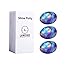 LAWOHO Galaxy Slime Easter Egg Silly Putty for Stress Relief Sludge Toys Slime for Kids Adult Easter Gifts-Perfect Slime Party Favors and Easter Basket Stuffers Slime Kits Loot Bag Fillers 3Pack 6 OZ