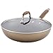 Anolon Advanced Hard Anodized Nonstick Wok/Stir Fry Pan/Wok Pan with Lid - 12 Inch, Bronze