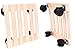 Tosnail Pine Wood Square Plant Dolly / Caddy Plant Stand with Roller, 10